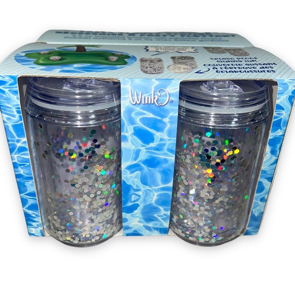 NEW Party Floaty Station 9 fl. oz. Insulated Tumblers with Inflatable Floatie - Picture 3 of 4